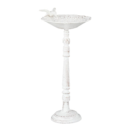 Antique cast iron bird bath