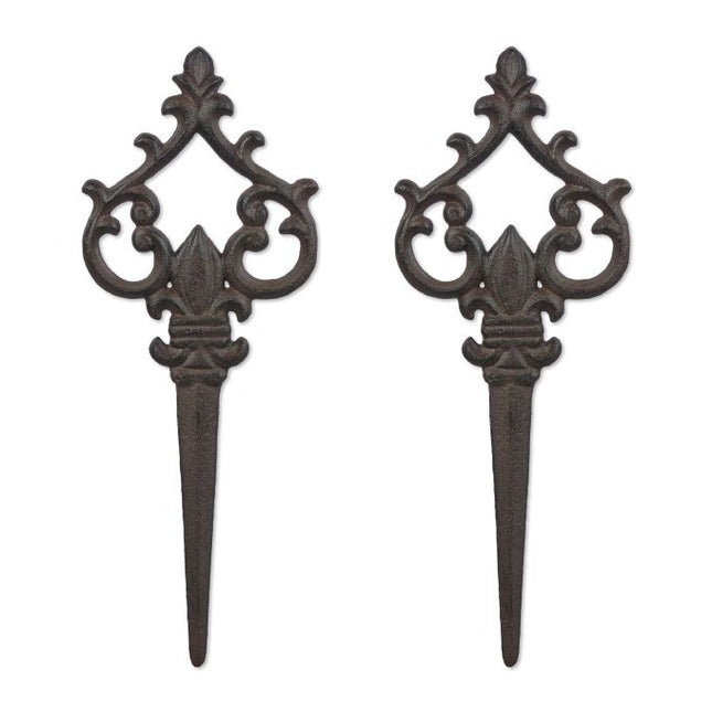 Antiker Gartenstecker 2er Set