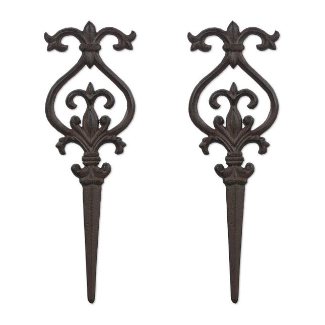 Antiker Gartenstecker 2er Set