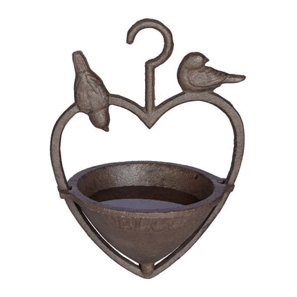 Antique hanging bird bath