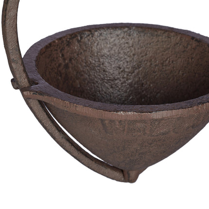Antique hanging bird bath