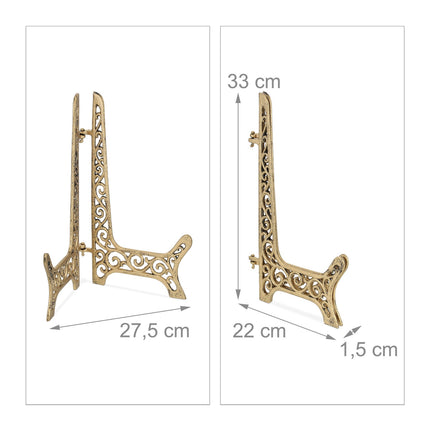 Antique plate holder