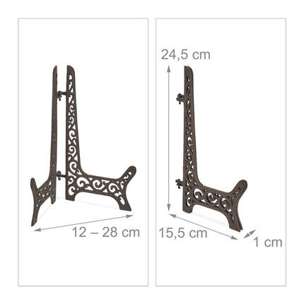 Antique plate holder