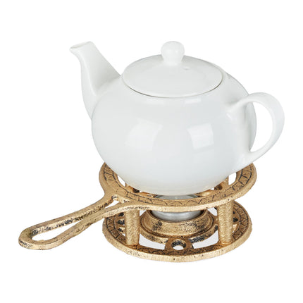 Antique teapot in gold