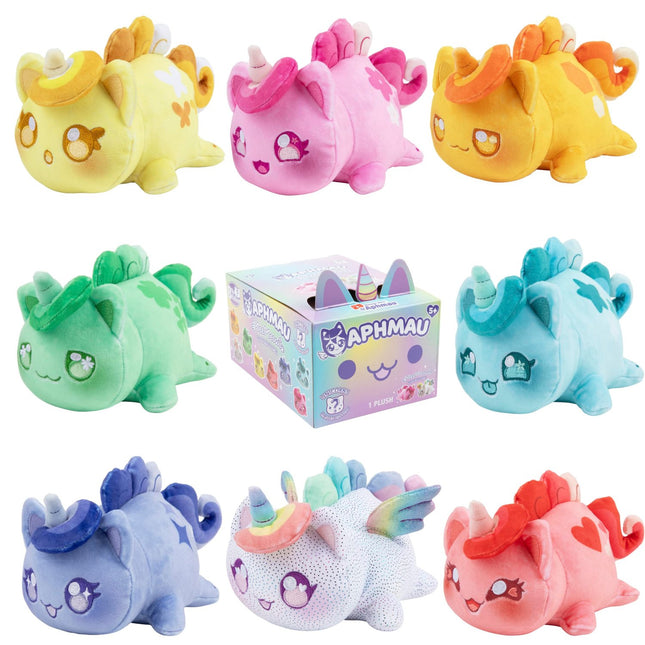Aphmau Meemeow Mystery Plüschtier „Einhorn“, 15 cm