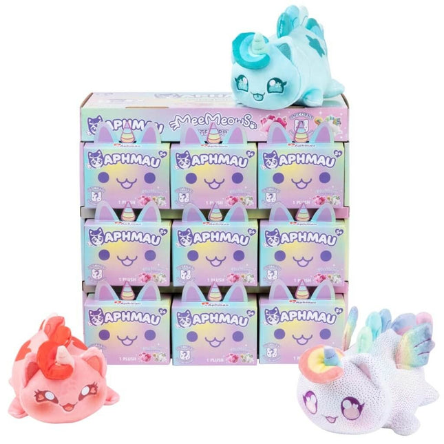 Aphmau Meemeow Mystery Plüschtier „Einhorn“, 15 cm