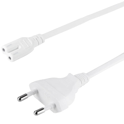 Gerätekabel Euro - C7 Weiß 1,8m