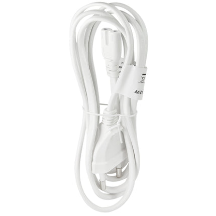 Gerätekabel Euro - C7 Weiß 1,8m