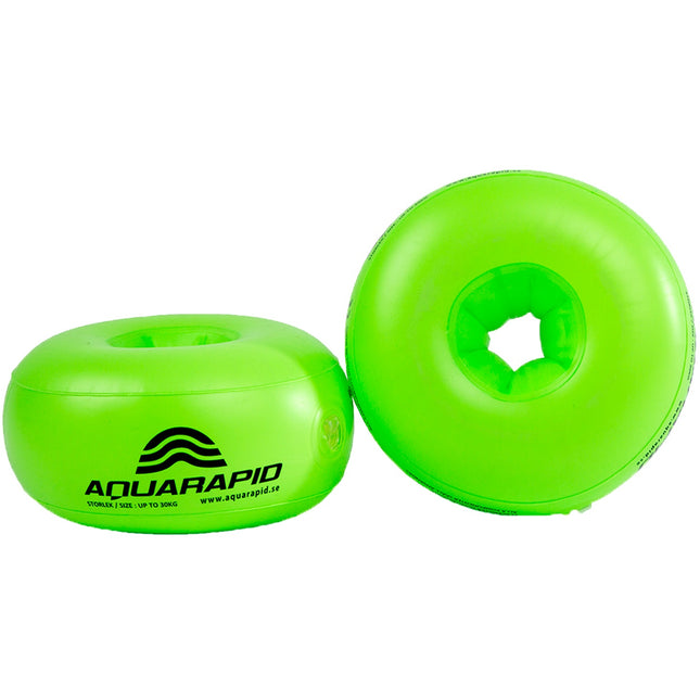 Plavecký náramek Aqua ring -30 kg zelená