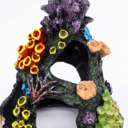 Aquarium Coral Cave Decor, Polyresin, Fresh Or Saltwater