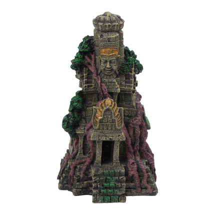 Aquarium Temple Ornament, Polyresin Cave Hideaway