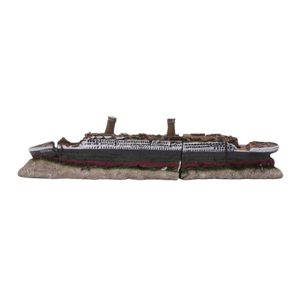 Aquarium Titanic Shipwreck Ornament, Non-Toxic Resin