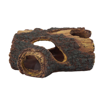 Aquarium Tree Trunk Cave Decor, Non-Toxic Resin