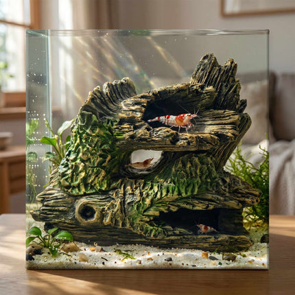 Aquarium Baumstamm-Ornament – Polyresin Versteckhöhle