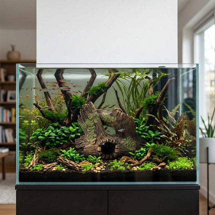 Aquarium Baumstamm-Ornament – Polyresin Versteckhöhle