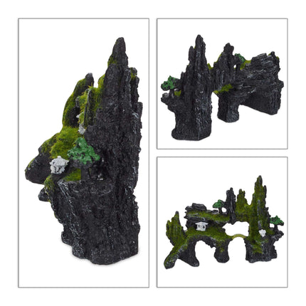 Aquarium decoration, aquarium accessories stone