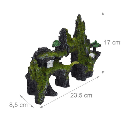 Aquarium decoration, aquarium accessories stone