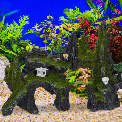 Aquarium decoration, aquarium accessories stone