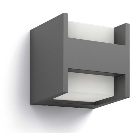 Arbor Wandleuchte Ultra Effiziente LED 2x3,8W 800lm Anthrazit
