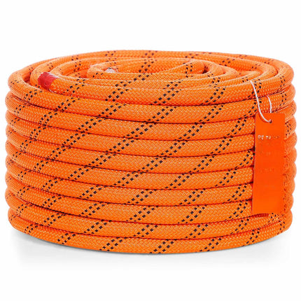 Arborist Climbing Rope, Double Braid Polyester, 1/2 in x 120 ft