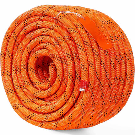Arborist Climbing Rope, Double Braid Polyester, 1/2 in x 120 ft