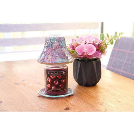 Aroma Candle, 130-Hour Burn, Decorative Glass Jar