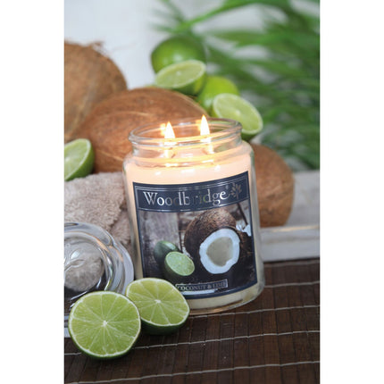Aroma Candle, 130-Hour Burn, Glass Jar