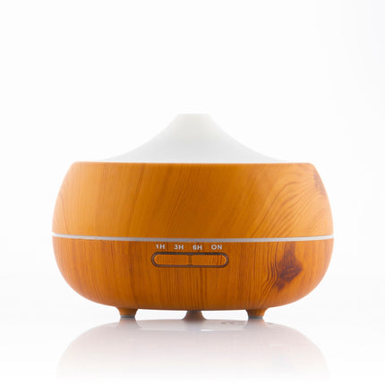 Aroma difuzér a zvlhčovač s vícebarevnou LED Wooden-Effect InnovaGoods