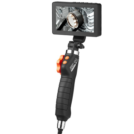 Articulating Borescope Camera With Light, 180 Two-Way, 5in IPS
