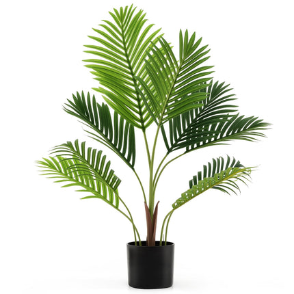 Artificial Areca Palm Set, 90 cm, Indoor, Maintenance-Free