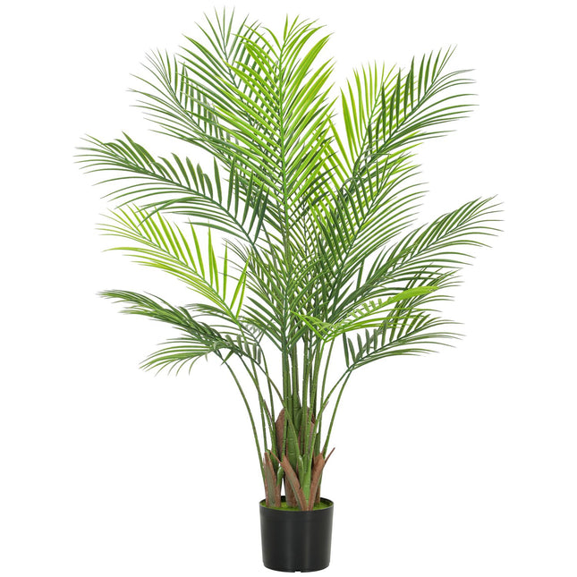Künstliche Areca-Palme, 120 cm, UV-beständig für Innen- und Außenbereich