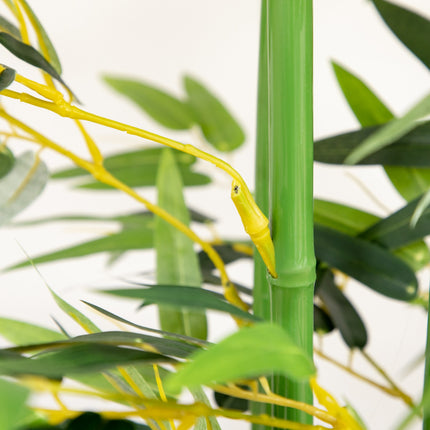Artificial bamboo plant, 180cm, pine pot, indoor/outdoor