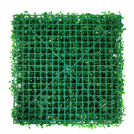Artificial Boxwood Hedge Panels, 6-Pack, 20x20 In, UV