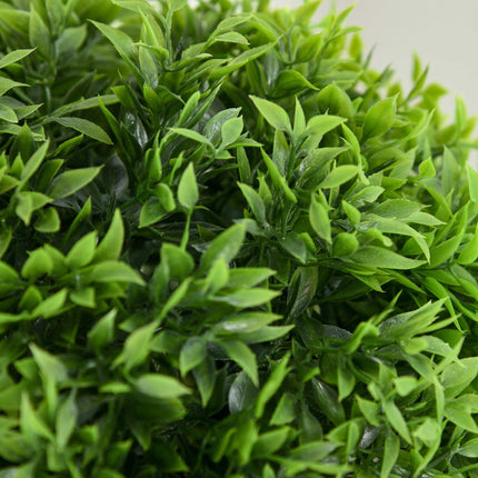 Artificial Boxwood Topiary, 110cm, UV-Resistant, 3 Balls