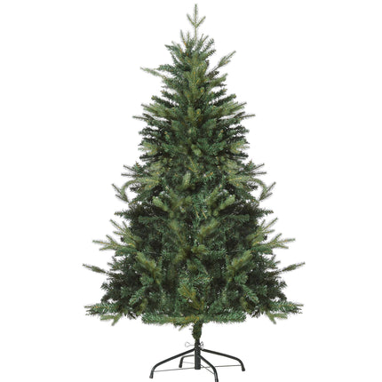 Artificial Christmas Tree, 150 cm, 946 Branches, Metal Stand