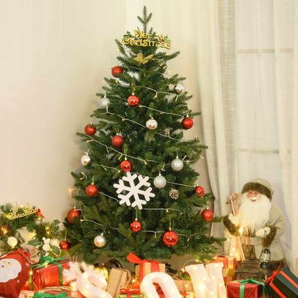 Artificial Christmas Tree, 150 cm, 946 Branches, Metal Stand