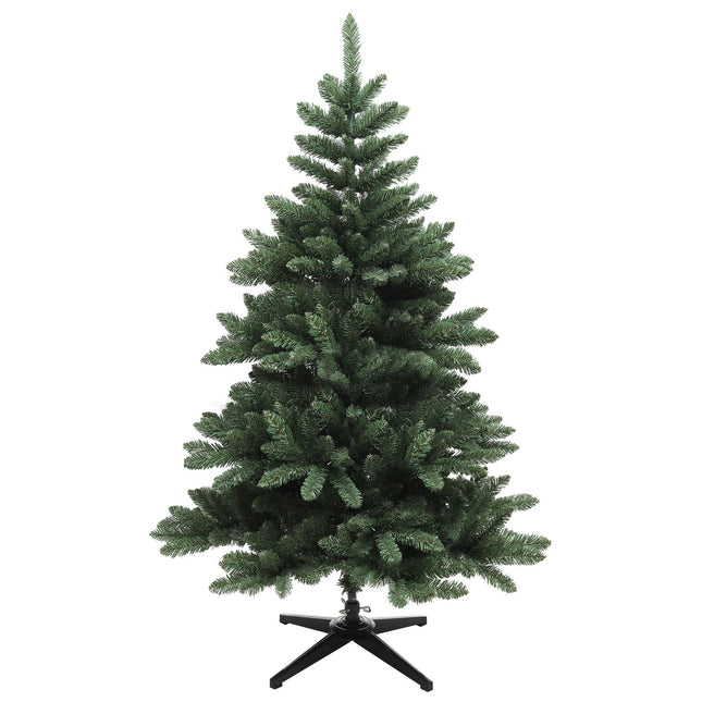 150 cm künstlicher Weihnachtsbaum, schwer entflammbar, grün