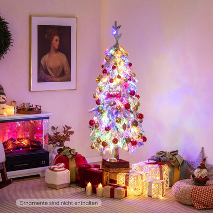Artificial Christmas Tree 150cm, Flocked, 160 LED