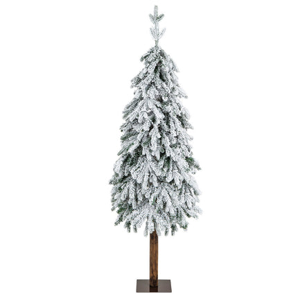 Artificial Christmas Tree 150cm, Flocked, 160 LED