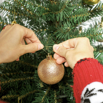 Künstlicher Weihnachtsbaum, 150 cm, Klappäste, Metallständer