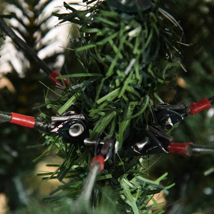 1,5M Künstlicher Weihnachtsbaum, PVC, Metallfuß, Grün