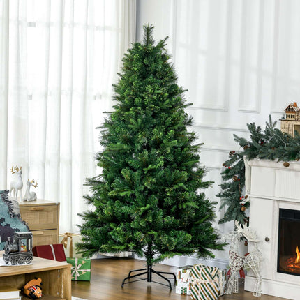 Green artificial Christmas tree, 180 Cm with stand