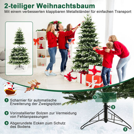 Artificial Christmas Tree 180cm, 350 LED, Remote Stand