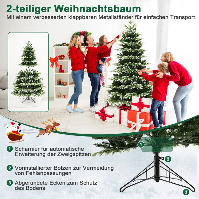 Artificial Christmas Tree 180cm, 350 LED, Remote Stand