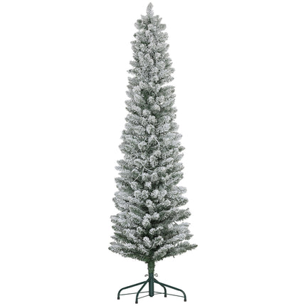 6ft Artificial Christmas Tree, 150 LEDs, Flame Retardant