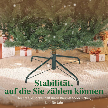 Künstlicher Weihnachtsbaum, 180 cm, dichte Äste, schwer entflammbar