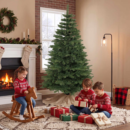 Artificial Christmas Tree 180 cm, Green, Foldable Wood Stand