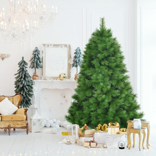Artificial Christmas Tree, 180 cm, PVC Needles, Metal Stand