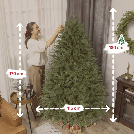 Artificial Christmas Tree, 180 cm, Pine, 3026 Tips