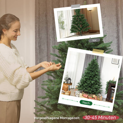 Artificial Christmas Tree, 180 cm, Pine, 3026 Tips